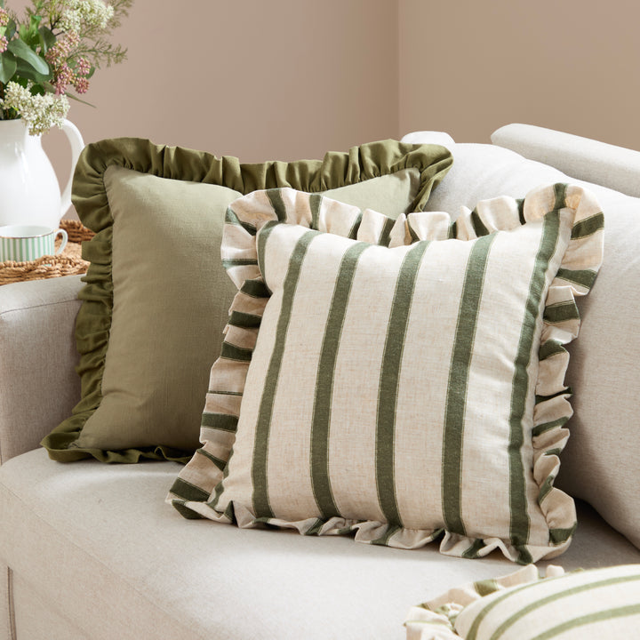 Effie 45x45 Cushion Case Sage / Green - image 5