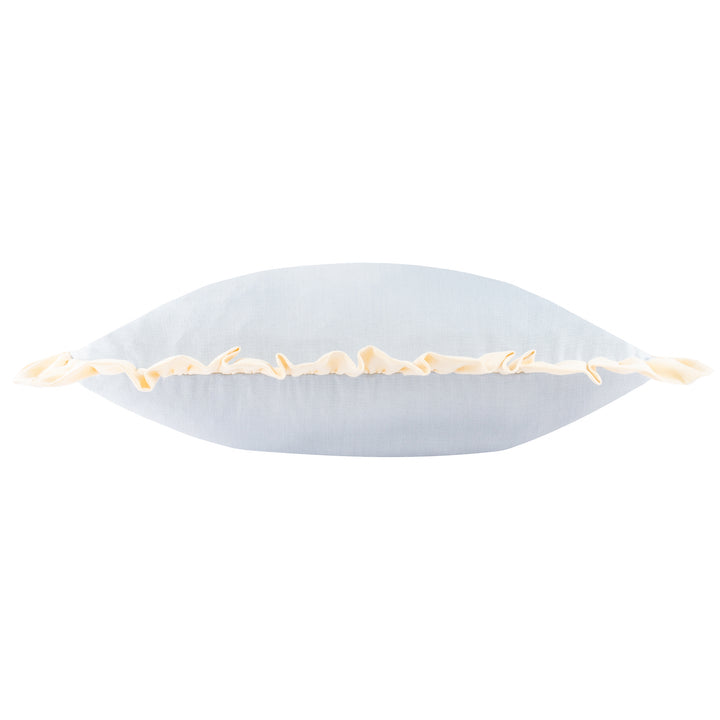 Effie 45x45 Cushion Case Sky Blue / Vintage Cream - image 3