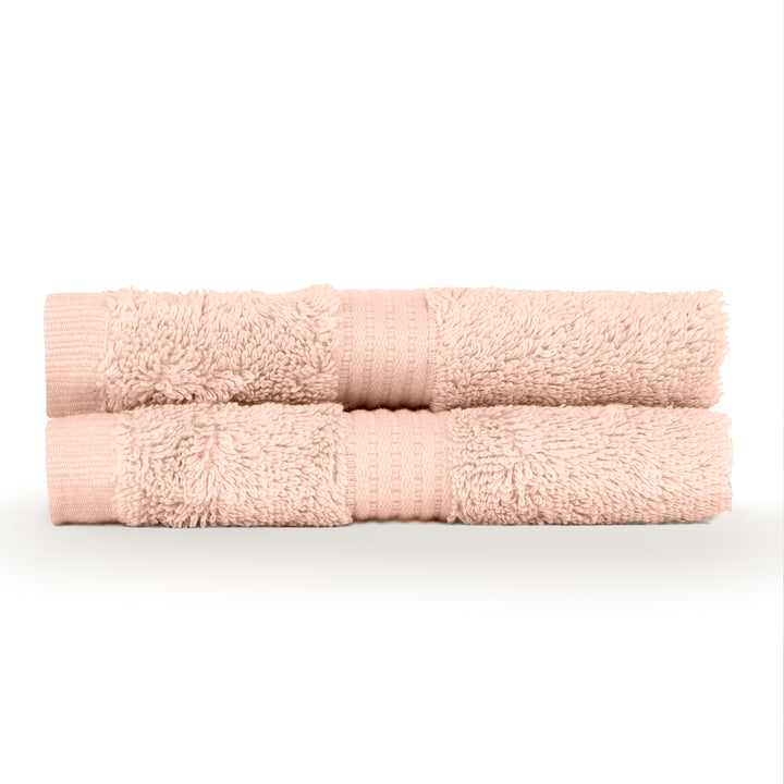 CLEOPATRA EGYPTIAN 2 PACK FACE CLOTHS BLUSH