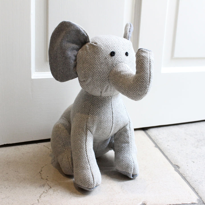 Elephant Doorstop - Grey - image 4