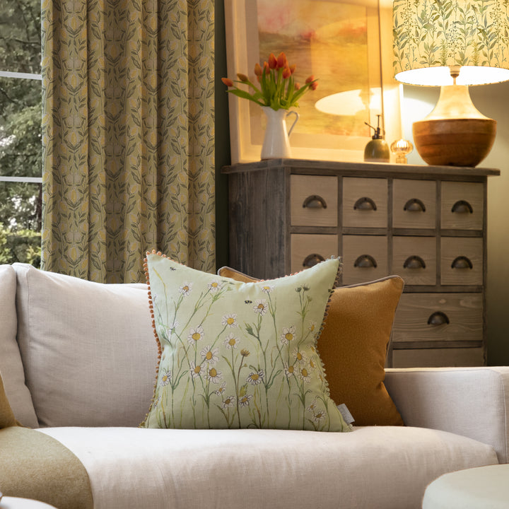 ELLAPHIE 50X50 CUSHION CASE SAGE