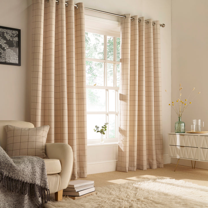 ELLIS 229X137 R/TOP CURT NATURAL