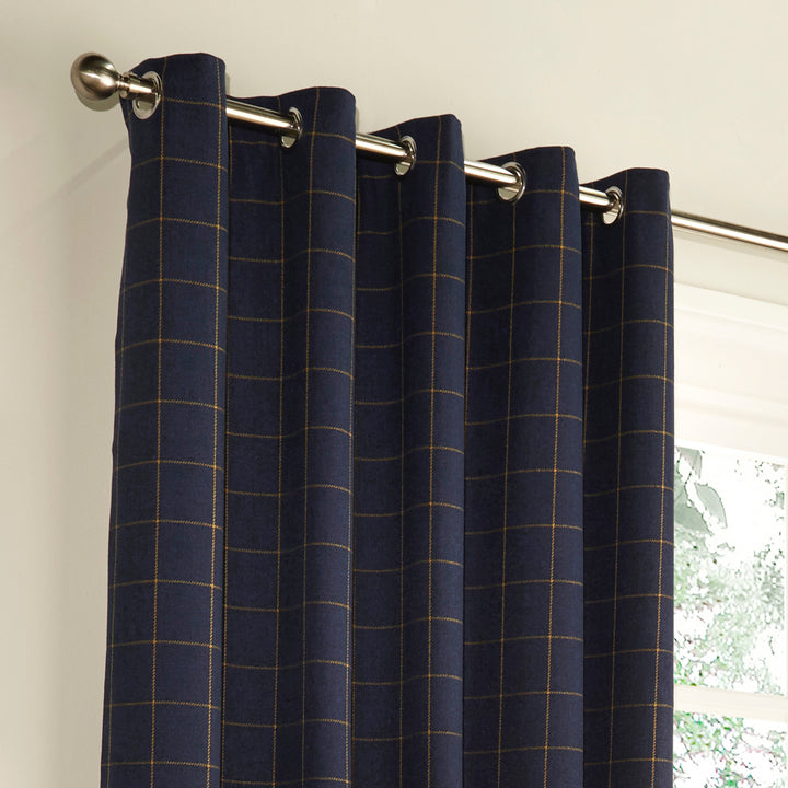 ELLIS 229X229 R/TOP CURT NAVY