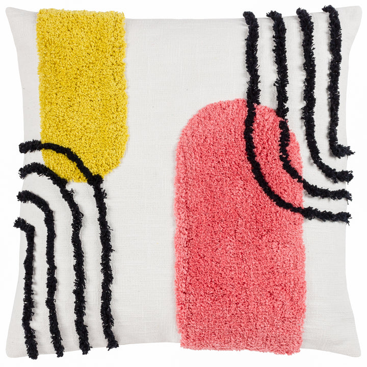 ELMER 45X45 CUSHION CASE CITRUS/PINK