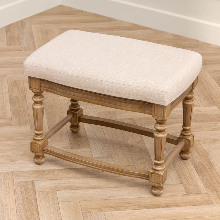ELOISE FOOTSTOOL FRAME OAK