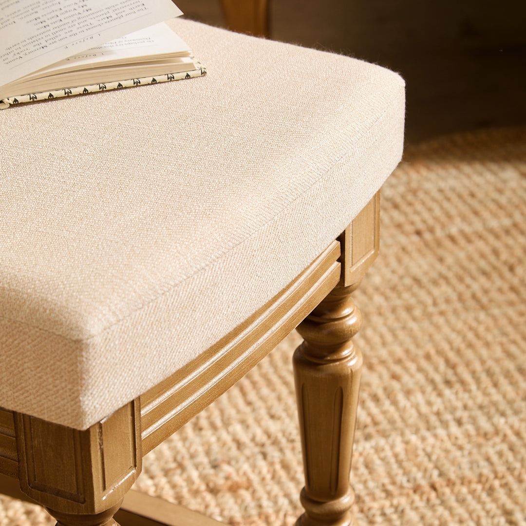 ELOISE FOOTSTOOL FRAME OAK