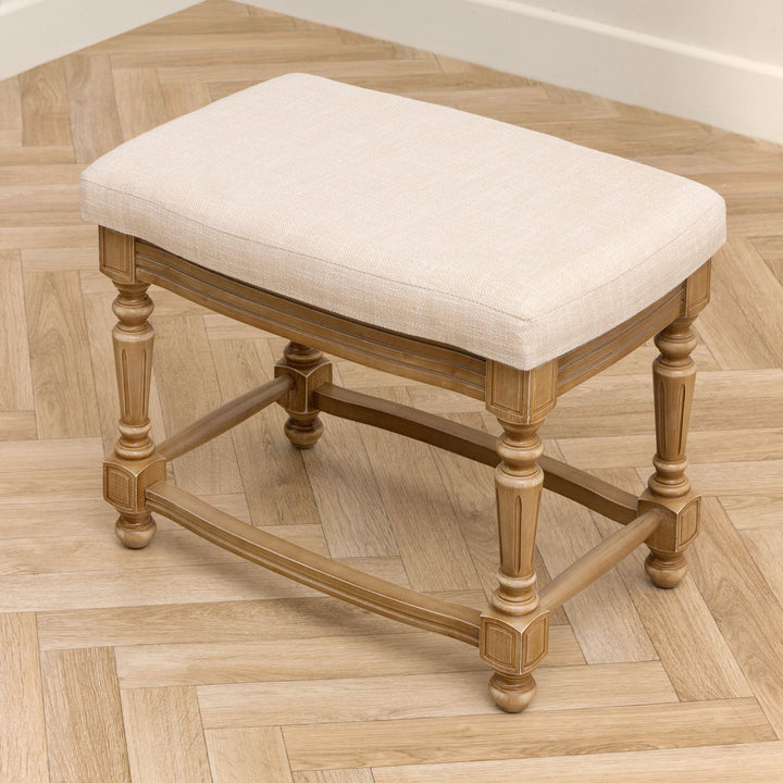 ELOISE FOOTSTOOL FRAME OAK