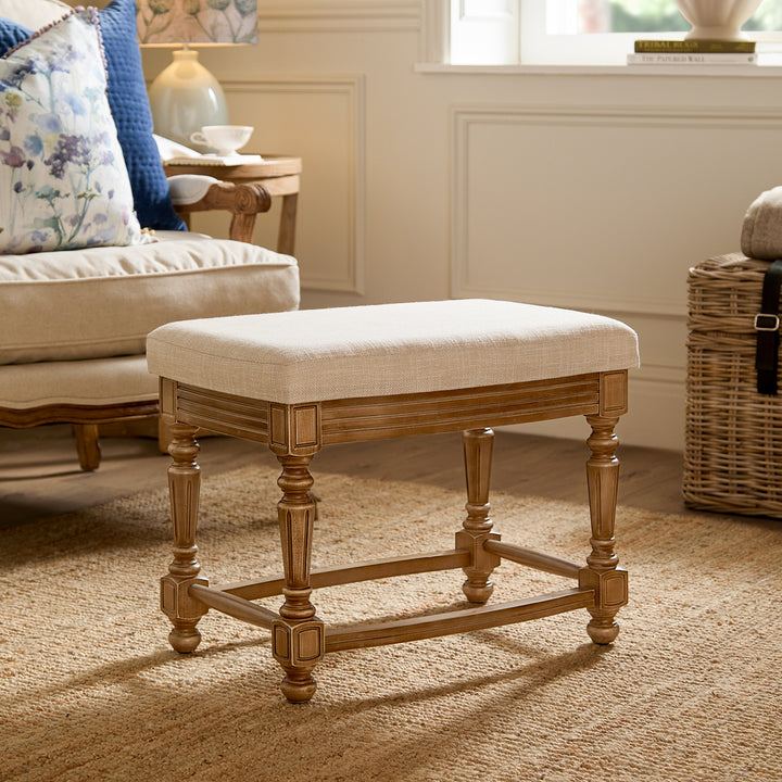 ELOISE FOOTSTOOL FRAME OAK