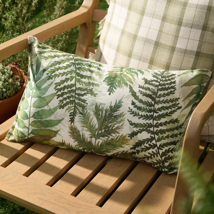 Elowen 30x50 Outdoor Cushion Case Moss