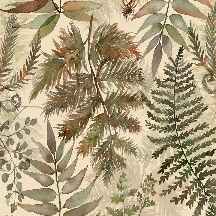 Elowen Wallpaper Mulberry Sample - image 3