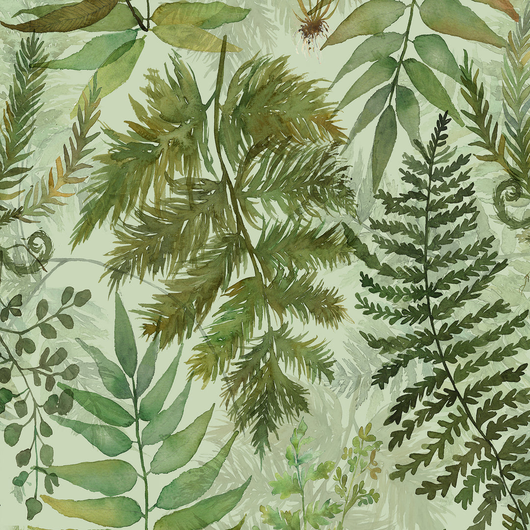 Elowen Wallpaper Sage Sample - image 3