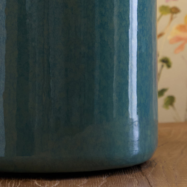 ELSPETH TABLE LAMPBASE AQUA