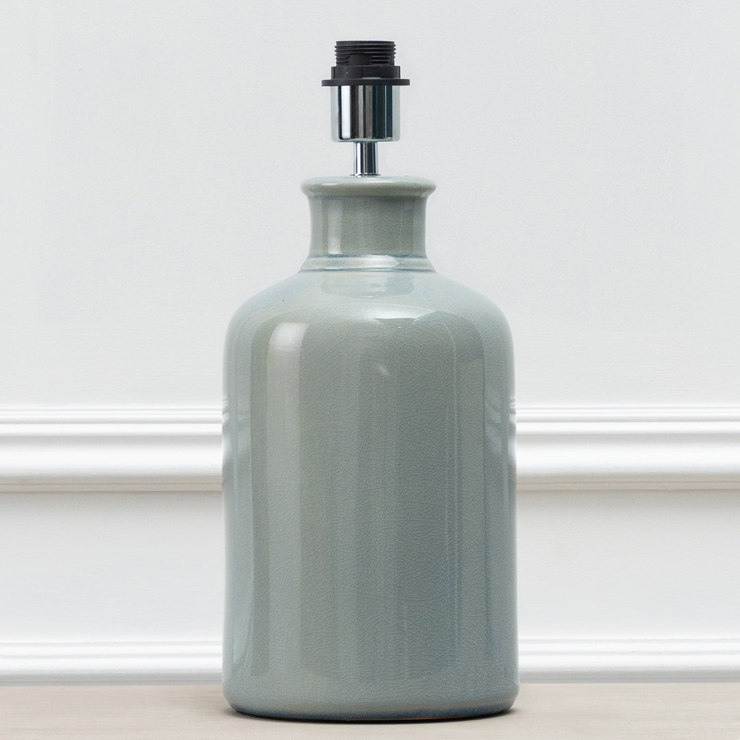 ELSPETH TABLE LAMPBASE DUCK EGG