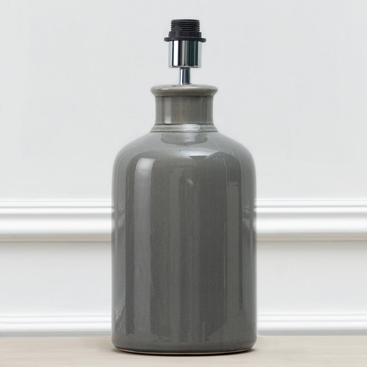 ELSPETH TABLE LAMPBASE GREY
