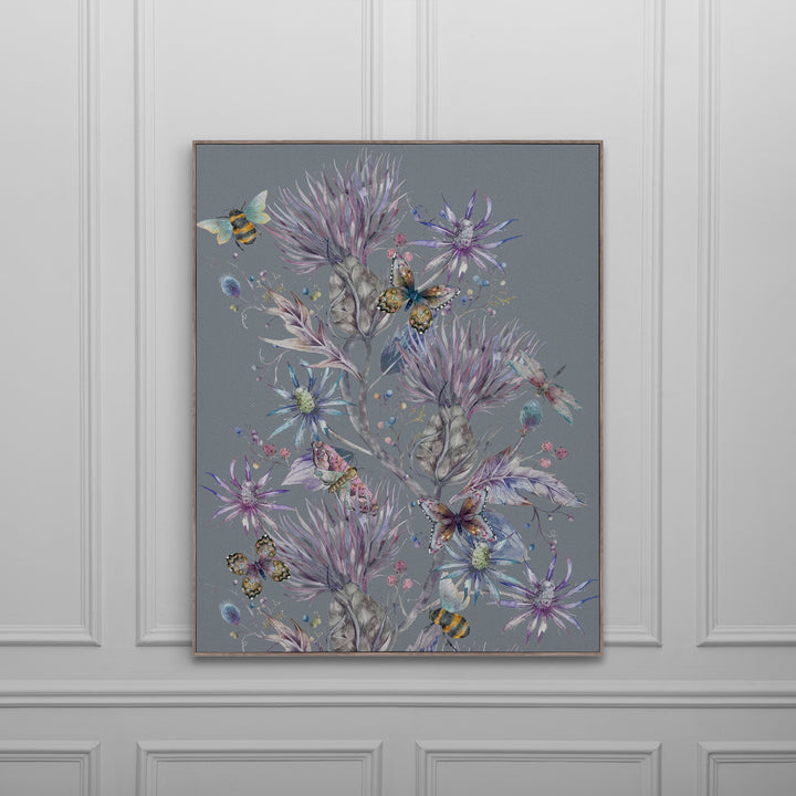 FRAMED CANVAS STONE ELYSIUM STORM 143X114