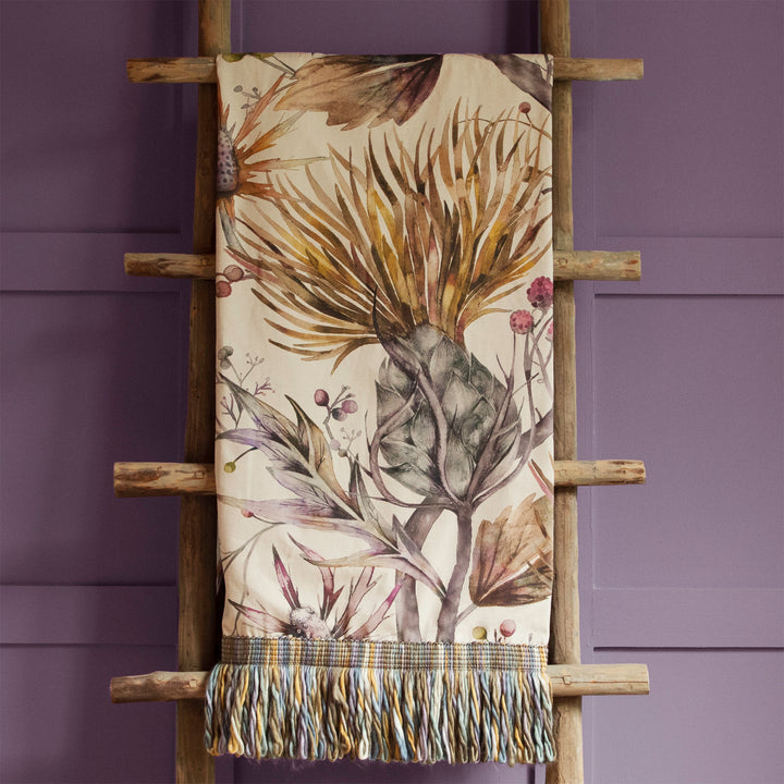 ELYSIUM LINEN 136X200 THROW GOLD
