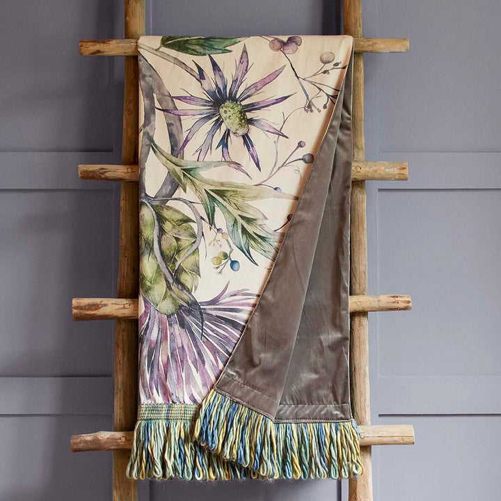 ELYSIUM LINEN 136X200 THROW VIOLET