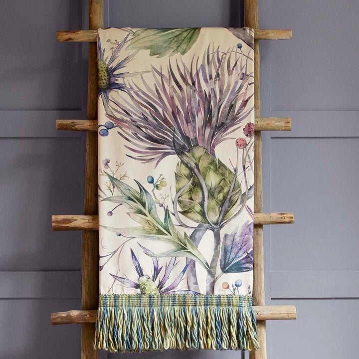 ELYSIUM LINEN 136X200 THROW VIOLET