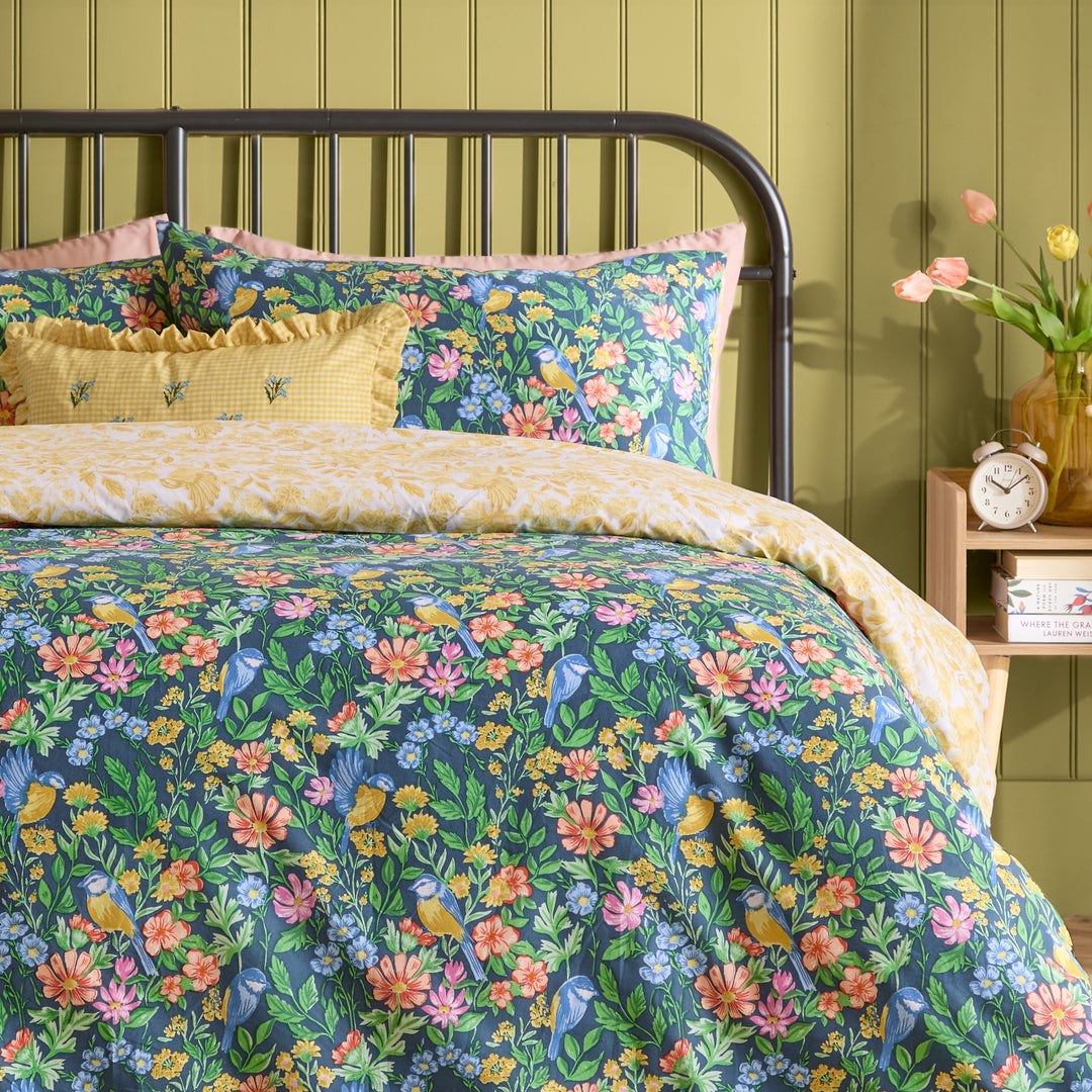 Emerie King Duvet Set Navy - image 4