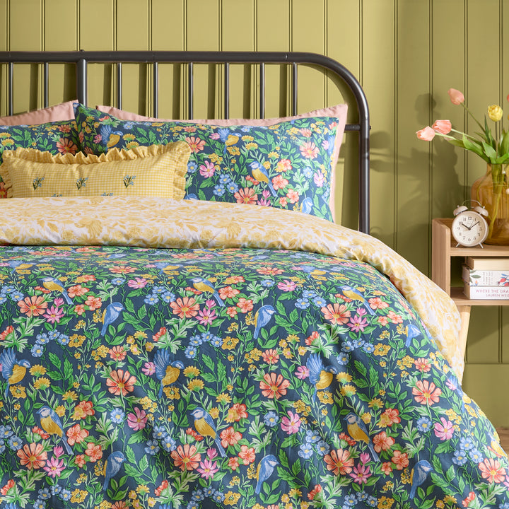 Emerie King Duvet Set Navy - image 4