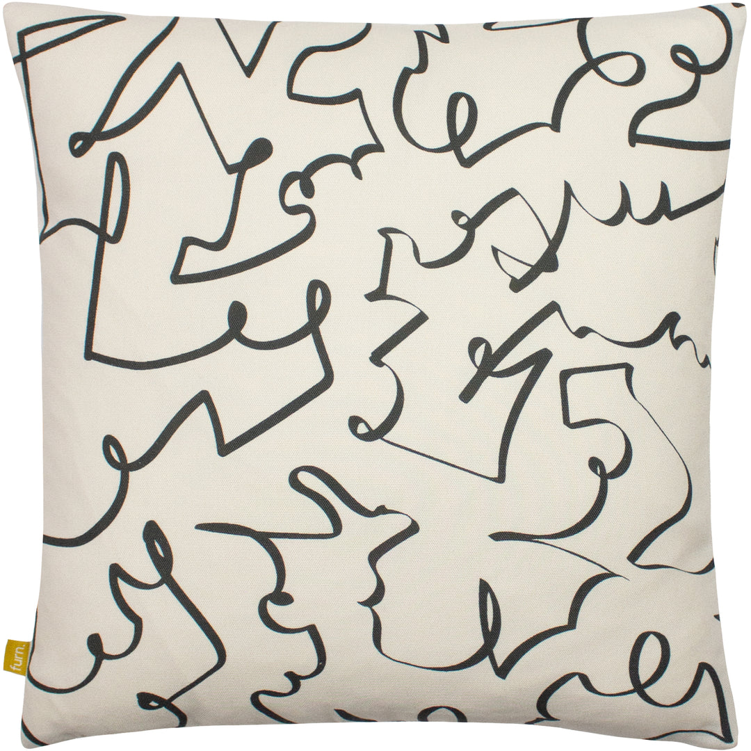 EMILE 43X43 CUSHION CASE ECRU