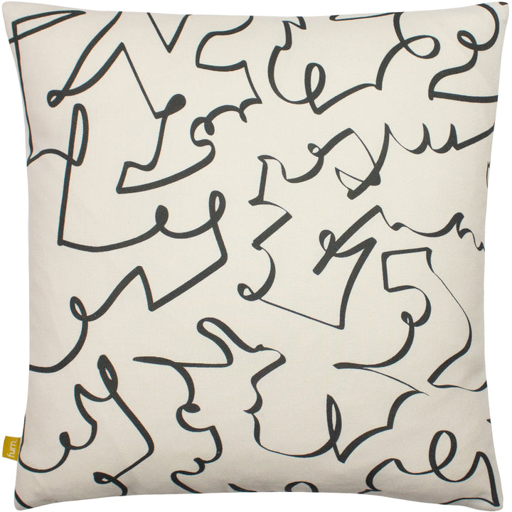 EMILE 43X43 CUSHION CASE ECRU