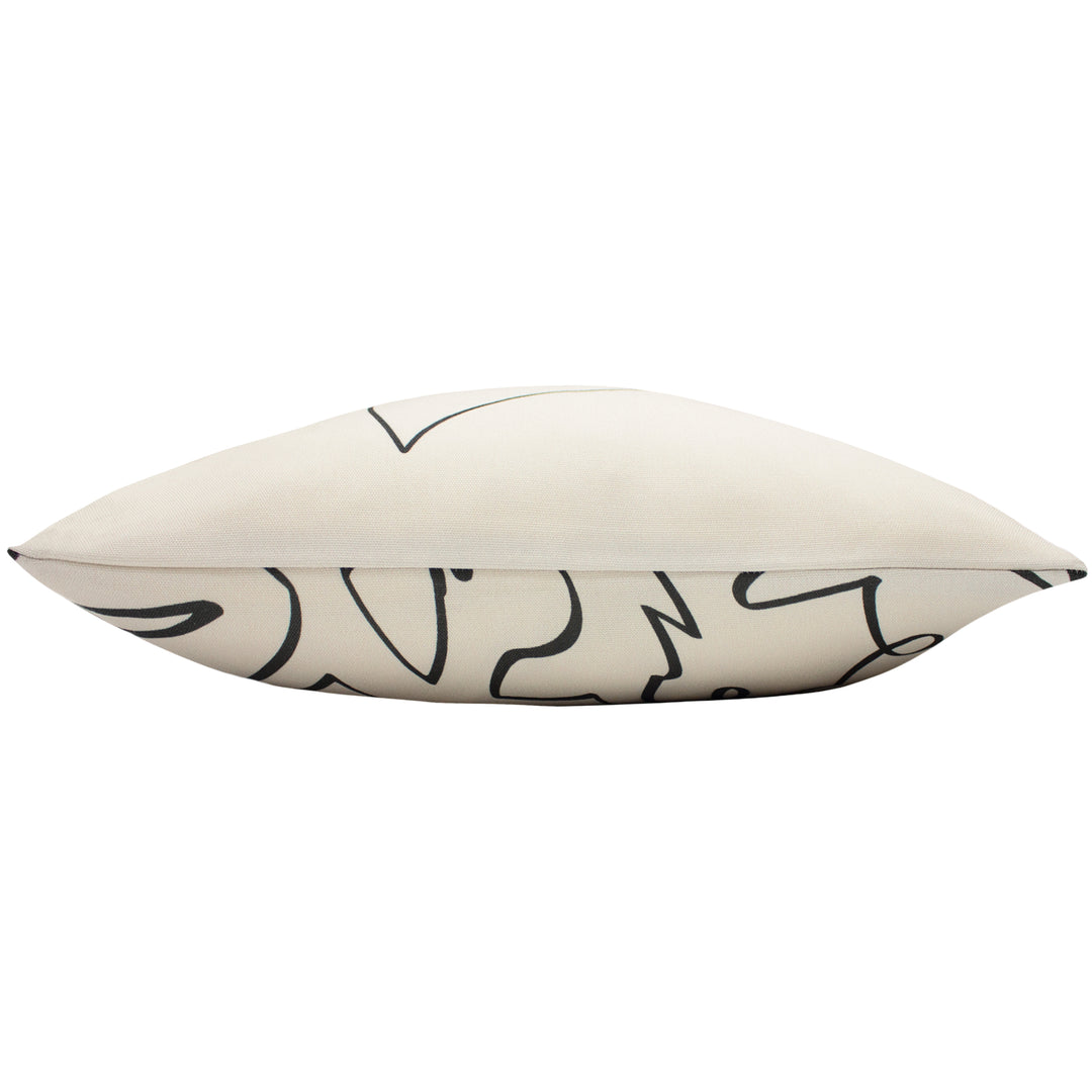 EMILE 43X43 CUSHION CASE ECRU