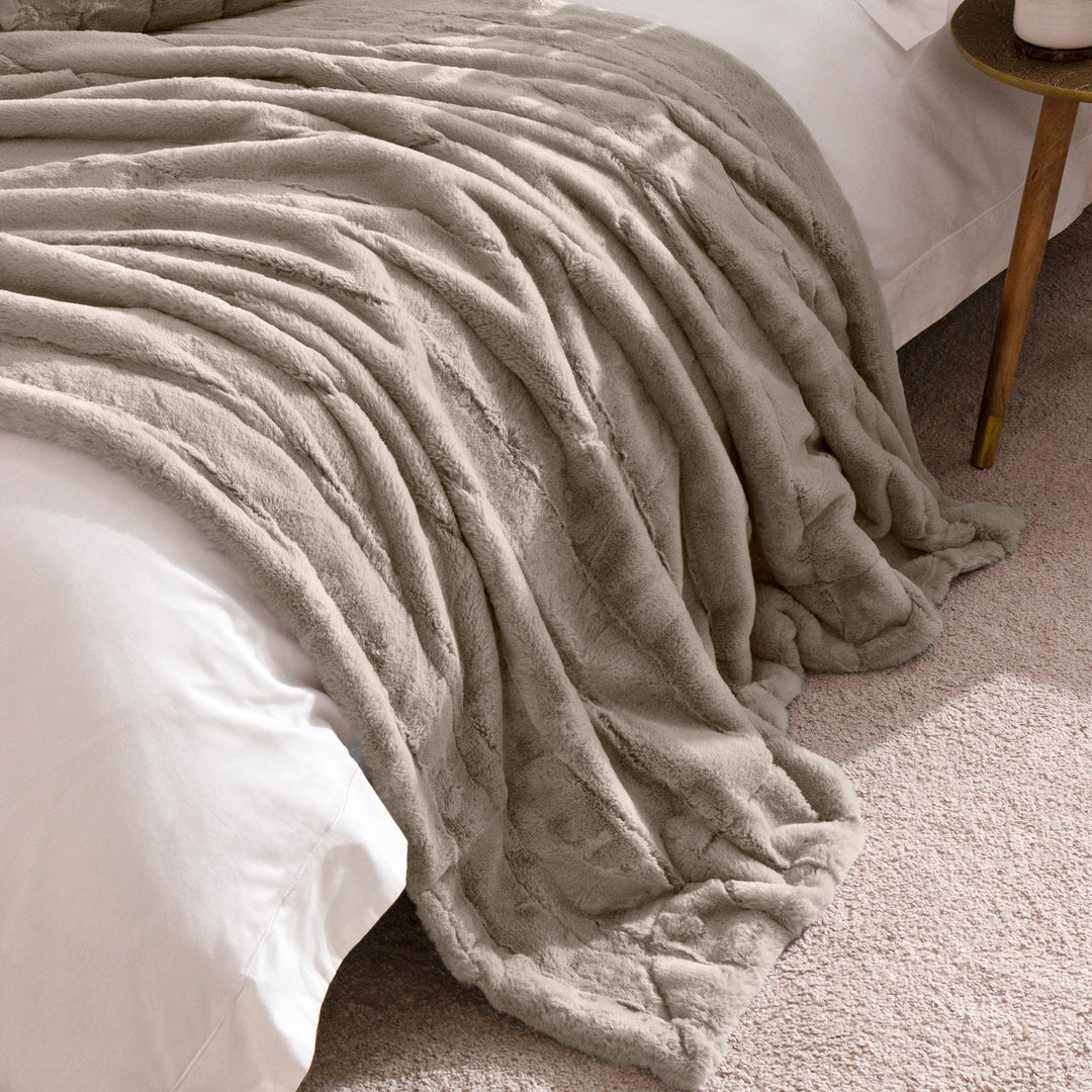 Empress Throw 130x180 Grey