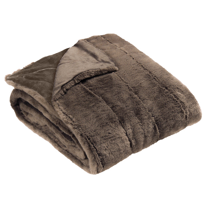 Empress Throw 130x180 Taupe - image 3