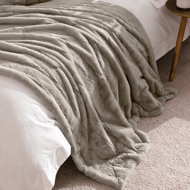 Empress Throw 140x200 Grey