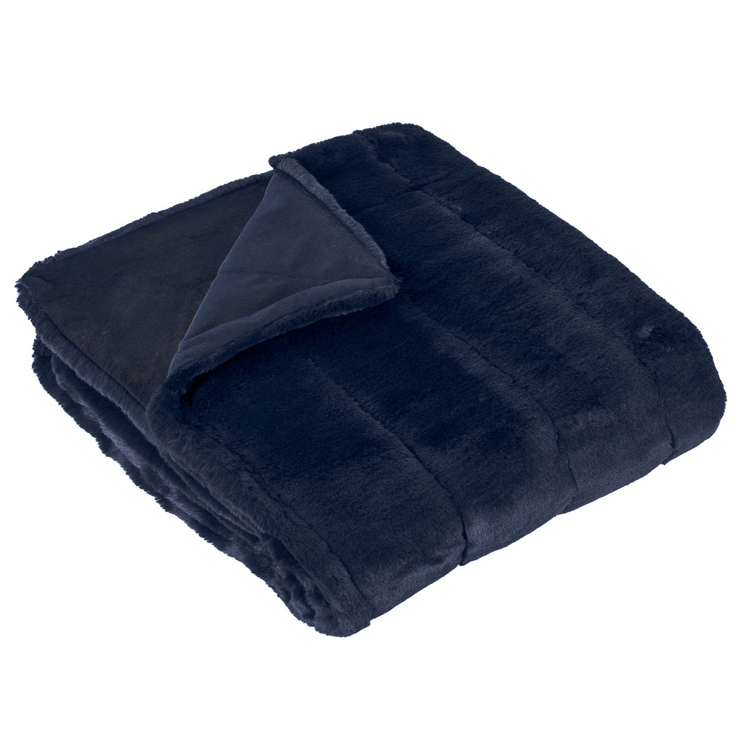 Empress Throw 140x200 Navy - image 3