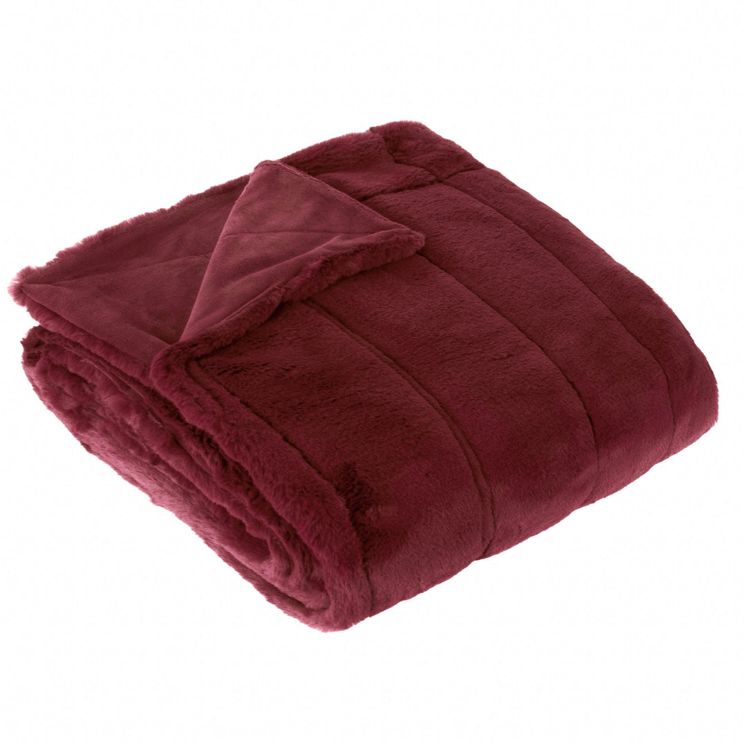 Empress Throw 140x200 Ruby - image 3