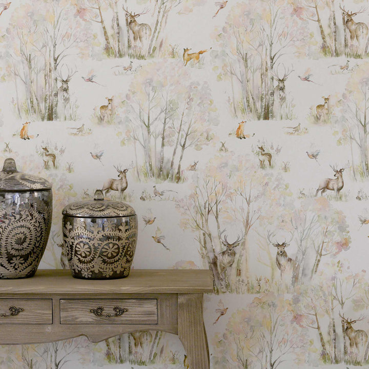 Enchanted Wallpaper Linen