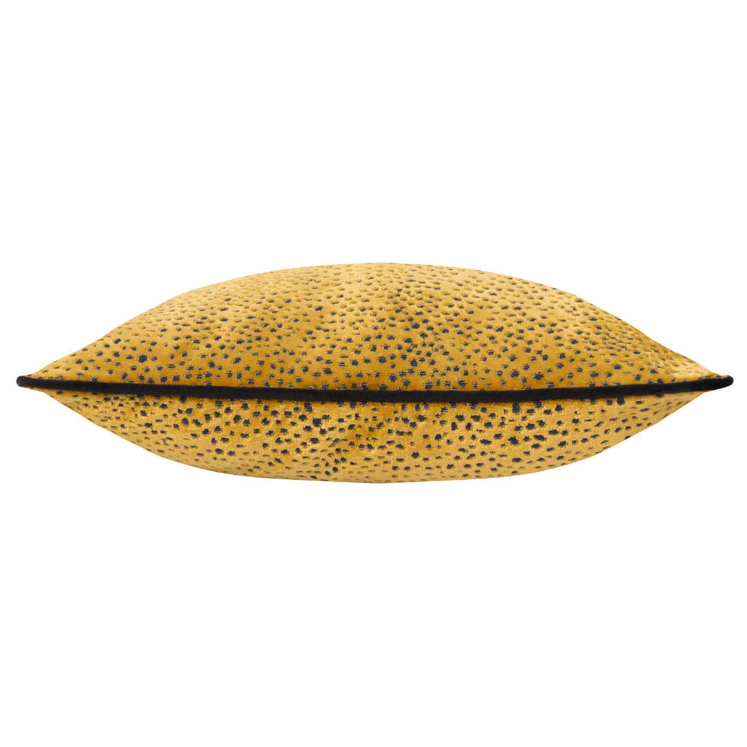 ESTELLE 45X45 CUSHION CASE GOLD/BLACK
