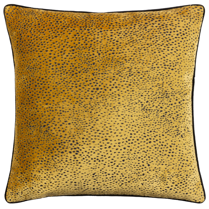 ESTELLE 45X45 CUSHION CASE GOLD/BLACK