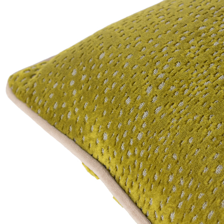 ESTELLE 45X45 CUSHION CASE MOSS/TAUPE