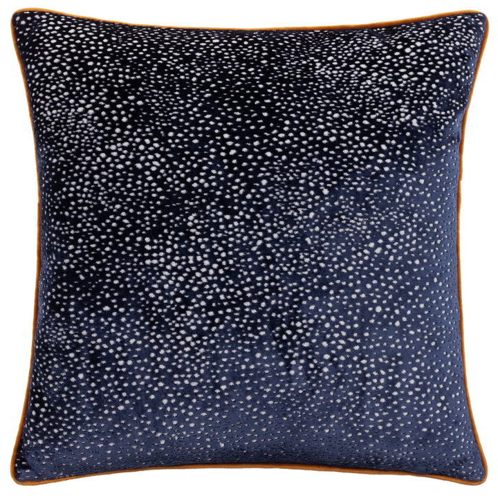 ESTELLE 45X45 CUSHION CASE NAVY/GINGER