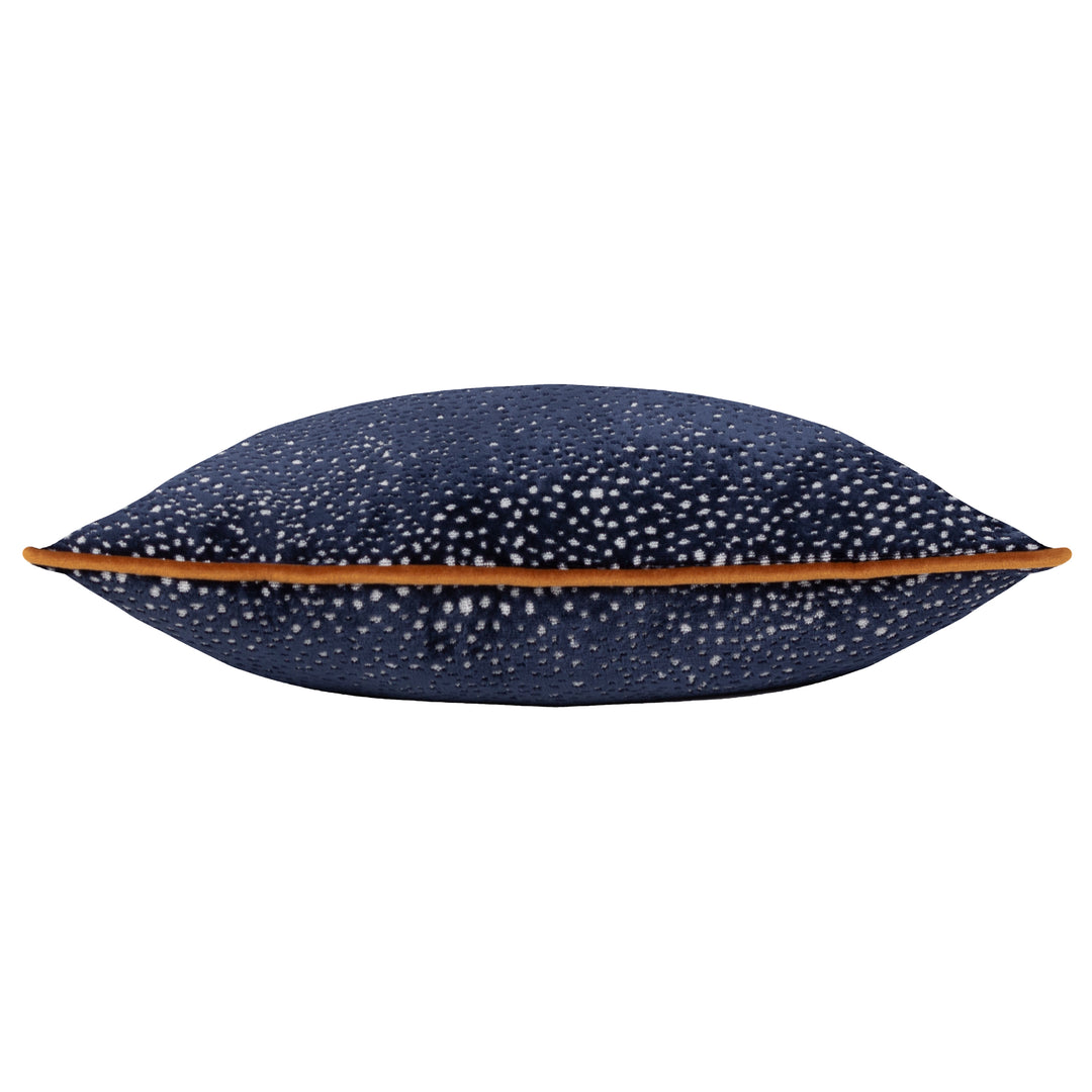 ESTELLE 45X45 CUSHION CASE NAVY/GINGER
