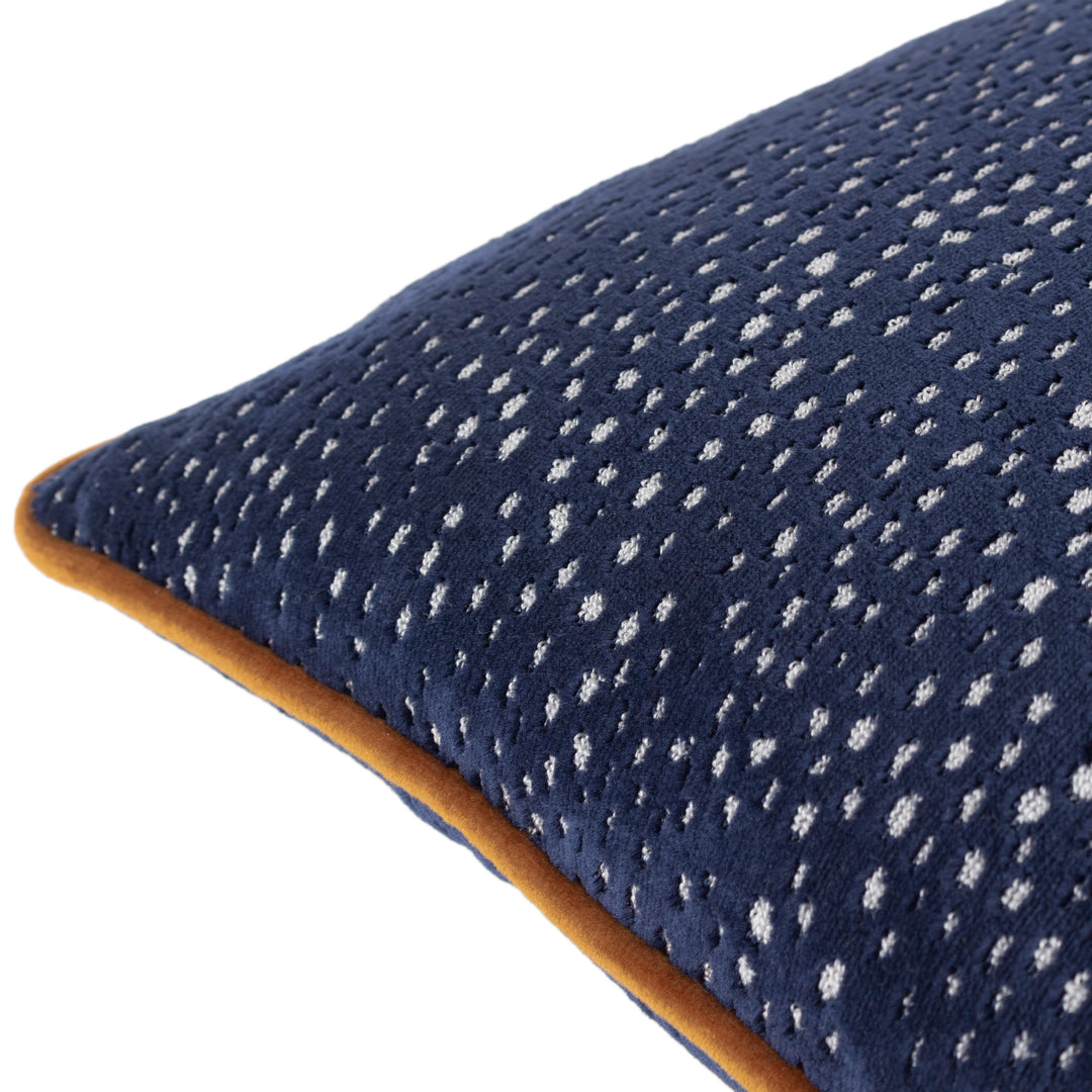 ESTELLE 45X45 CUSHION CASE NAVY/GINGER