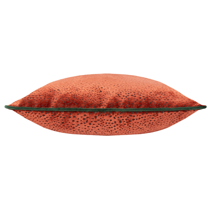 ESTELLE 45X45 CUSHION CASE PAPRIKA/TEAL