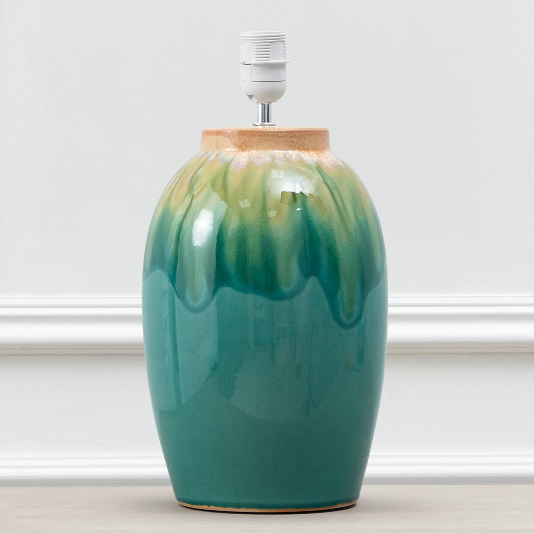 Eucalypt Table Lampbase Aqua