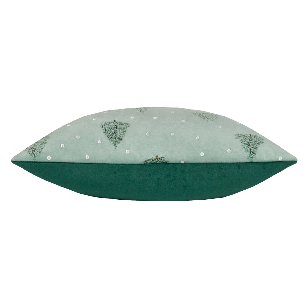 EVERGREEN CLASSIC TREE 43X43 CUSHION CASE GREEN