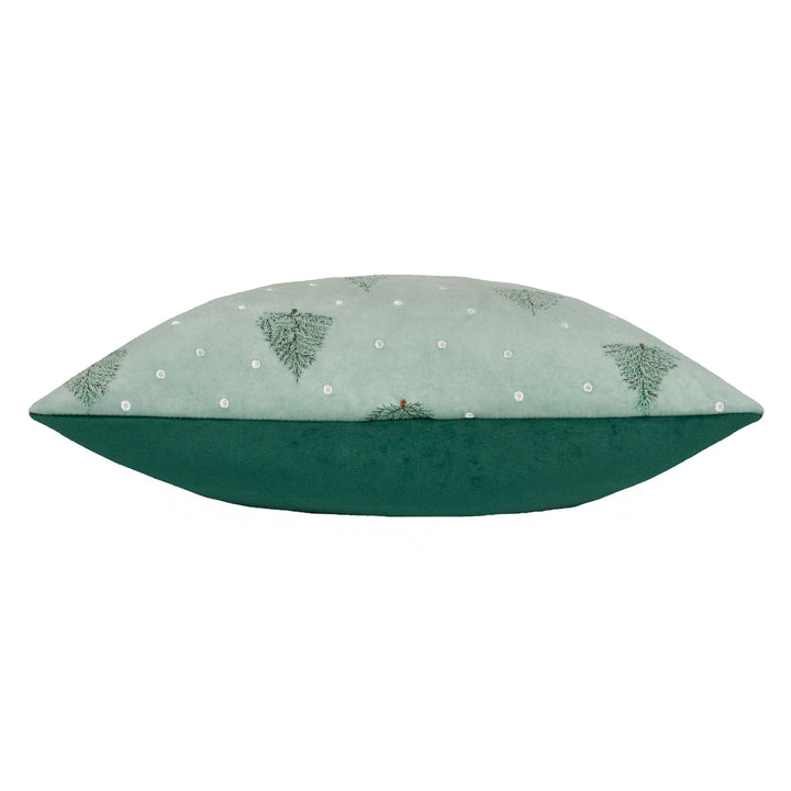 EVERGREEN CLASSIC TREE 43X43 CUSHION CASE GREEN