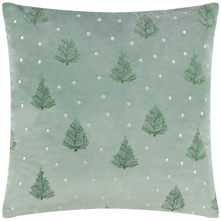 EVERGREEN CLASSIC TREE 43X43 CUSHION CASE GREEN
