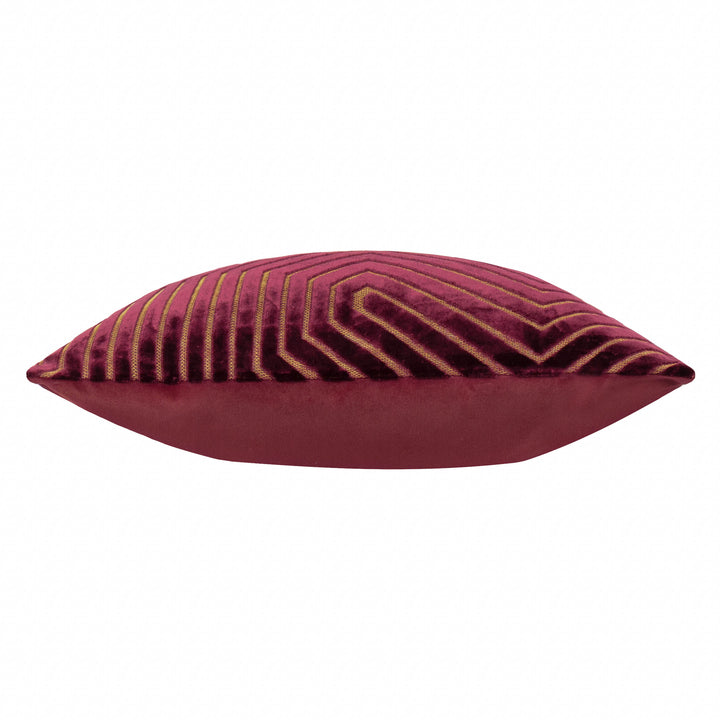 EVOKE 45X45 CUSHION CASE BURGUNDY