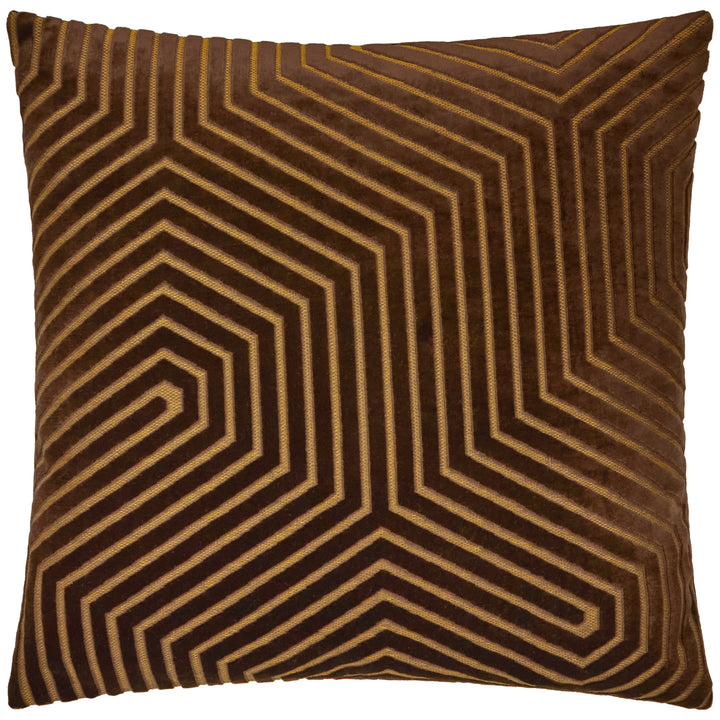 Evoke 45x45 Cushion Case Chocolate