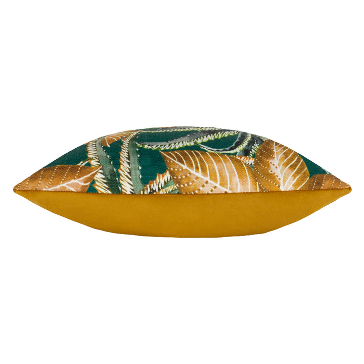 EBON WILDS JAHI 43X43 CUSHION CASE EMERALD