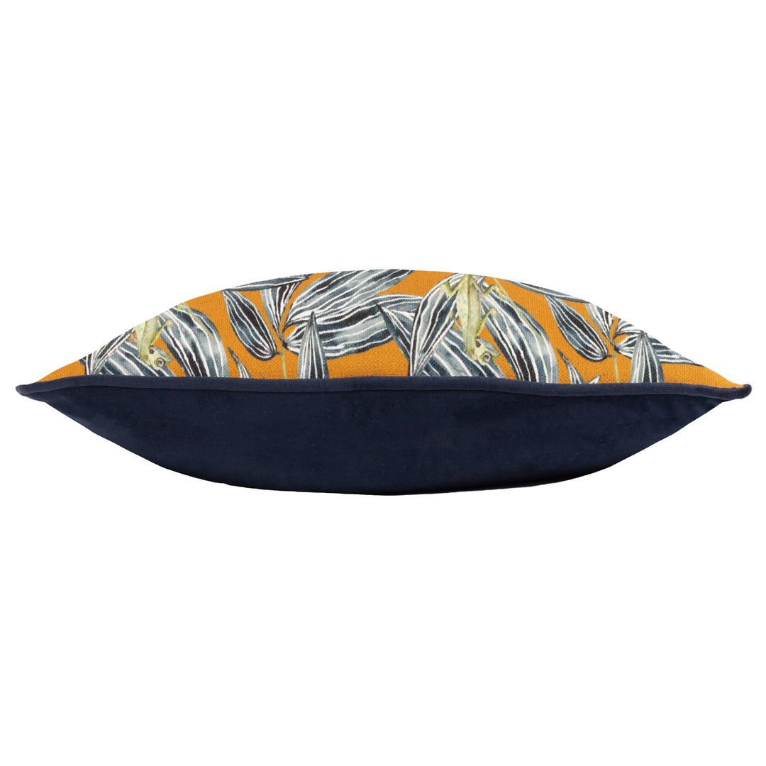 EBON WILDS NKIRU 30X50 CUSHION CASE SAFFRON