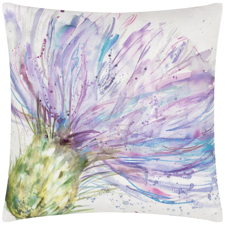 EXPRESSIVE THISTLE 43X43 OUTDOOR CUSHION CASE MULTI