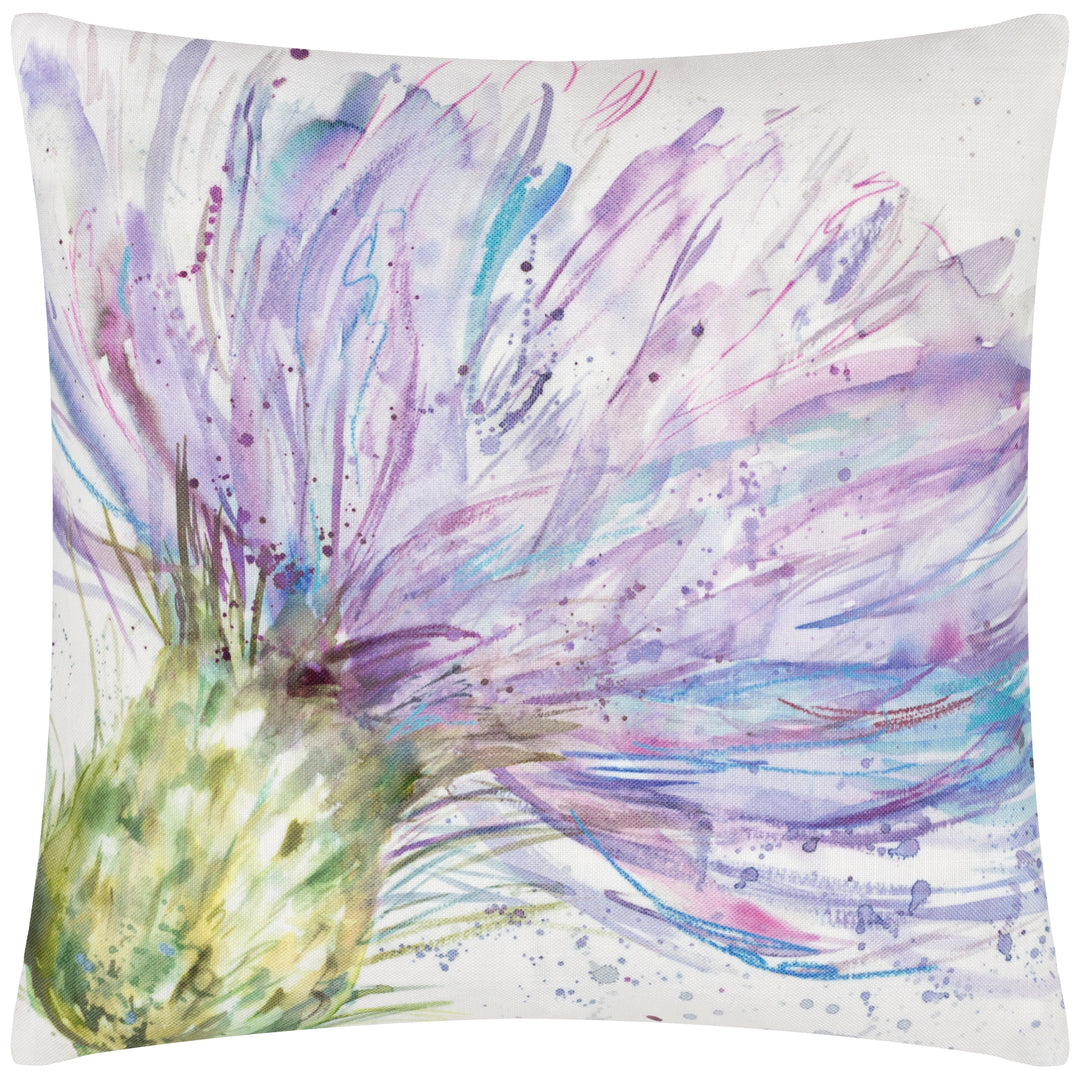 EXPRESSIVE THISTLE 43X43 OUTDOOR CUSHION CASE MULTI